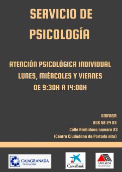 Servicio Psicología - Caixa y Caja Granada